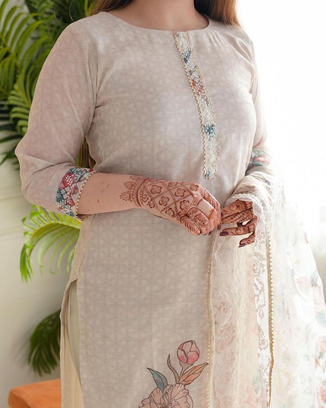 Festival Special Party Wear 3 Piece Designer Kurti,Pent Dupatta Set
