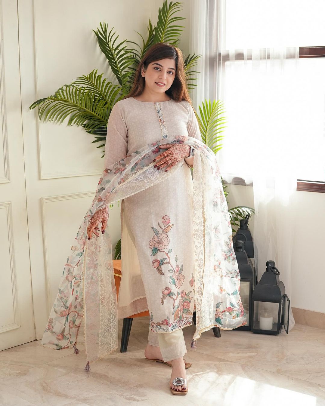 Festival Special Party Wear 3 Piece Designer Kurti,Pent Dupatta Set