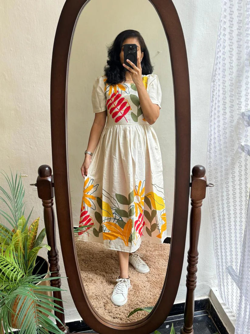 Soch Beautiful prints of pure and rich Soft Cotton Gown