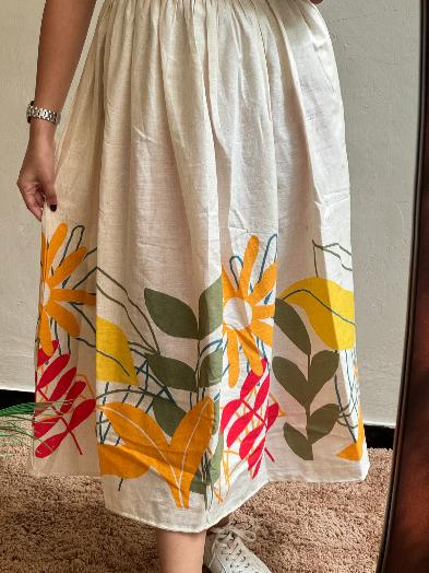 Soch Kurta Beautiful prints of pure and rich Soft Cotton Gown